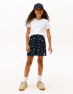 Playera Tommy Hilfiger manga corta para niña