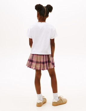 Playera Tommy Hilfiger manga corta para niña