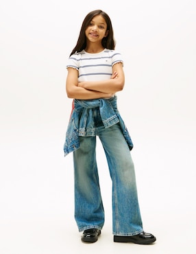 Playera Tommy Hilfiger manga corta para niña