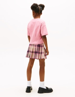 Playera Tommy Hilfiger manga corta para niña