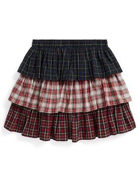 Falda Polo de algodón para niña