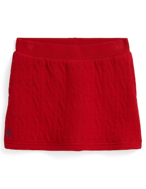 Falda Polo de algodón para niña