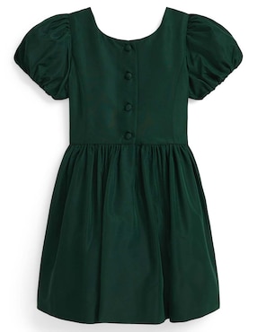 Vestido Polo Ralph Lauren manga globo para niña