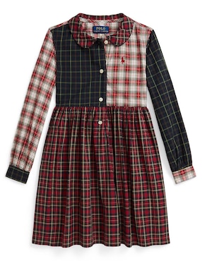 Vestido Polo Ralph Lauren manga regular para niña