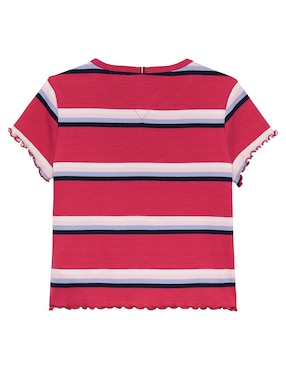 Playera Tommy Hilfiger manga corta para niña