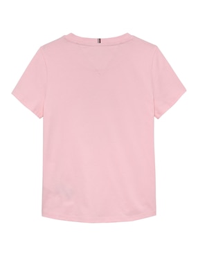 Playera Tommy Hilfiger manga corta para niña