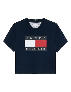Playera Tommy Hilfiger manga corta para niña