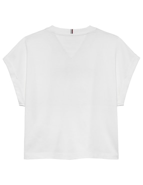 Playera Tommy Hilfiger manga corta para niña