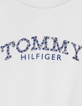 Playera Tommy Hilfiger manga corta para niña