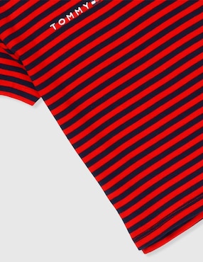 Playera Tommy Hilfiger manga corta para niña