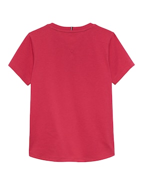 Playera Tommy Hilfiger manga corta para niña