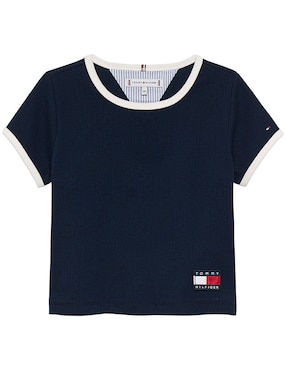 Playera Tommy Hilfiger manga corta para niña