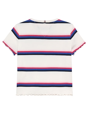 Playera Tommy Hilfiger manga corta para niña