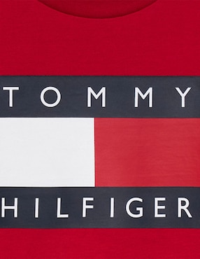 Playera Tommy Hilfiger manga corta para niña