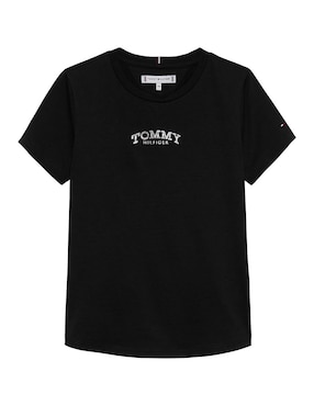 Playera Tommy Hilfiger manga corta para niña