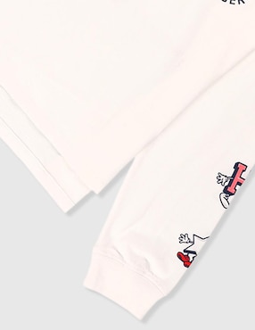 Playera Tommy Hilfiger manga larga para niña