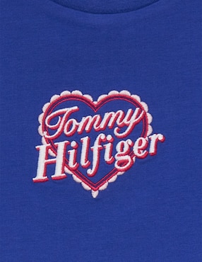 Playera Tommy Hilfiger manga corta para niña
