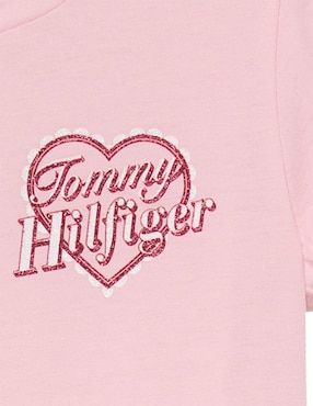 Playera Tommy Hilfiger manga corta para niña