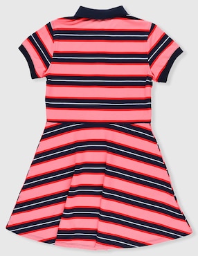 Vestido Tommy Hilfiger manga regular para niña