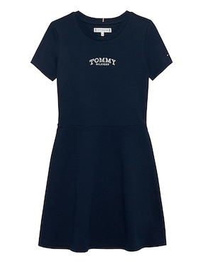 Vestido Tommy Hilfiger manga regular para niña