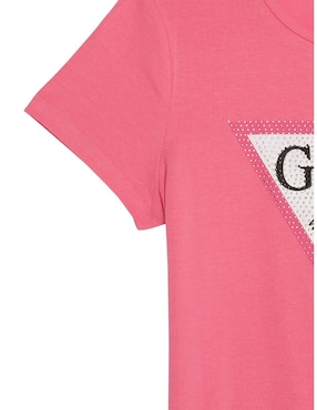 Playera Guess manga corta para niña