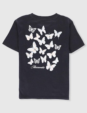 Playera Abercrombie & Fitch Kids manga corta para niña