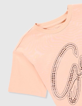 Playera Guess manga corta para niña