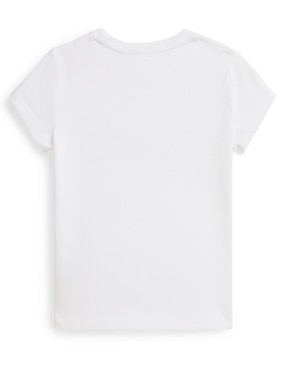 Playera Polo manga corta para niña