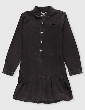Vestido Calvin Klein manga larga para niña
