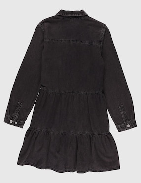 Vestido Calvin Klein manga larga para niña
