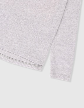 Playera Calvin Klein manga larga para niña