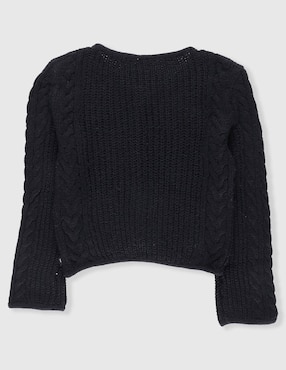 Suéter tejido Abercrombie & Fitch para niña