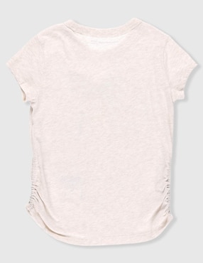 Playera Abercrombie & Fitch manga corta para niña