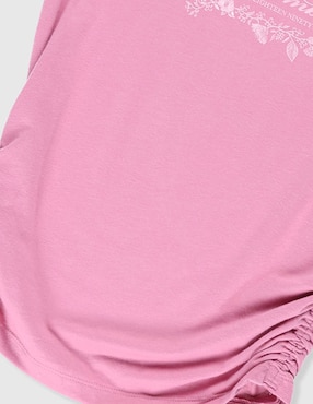 Playera Abercrombie & Fitch manga corta para niña