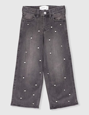 Jeans straight Abercrombie & Fitch para niña