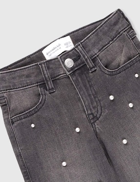 Jeans straight Abercrombie & Fitch para niña