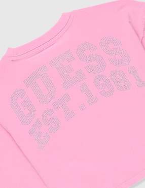 Playera Guess manga corta para niña