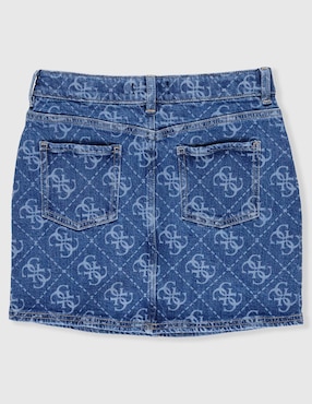 Falda Guess de algodón para niña