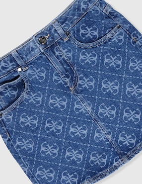 Falda Guess de algodón para niña