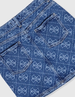 Falda Guess de algodón para niña