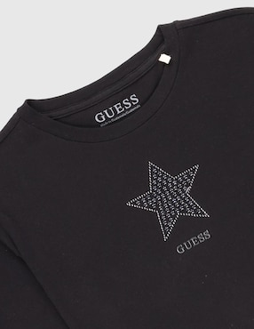 Playera Guess manga corta para niña