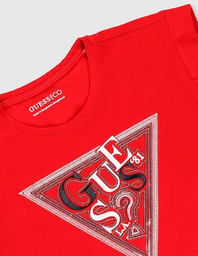 Playera Guess manga corta para niña