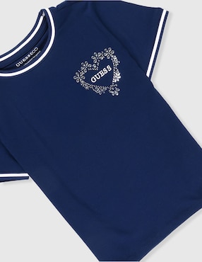 Playera Guess manga corta para niña