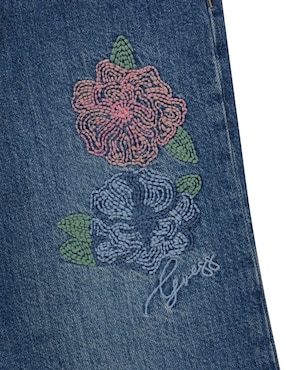 Jeans campana Guess deslavado para niña