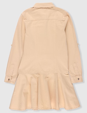 Vestido Guess manga con puño para niña