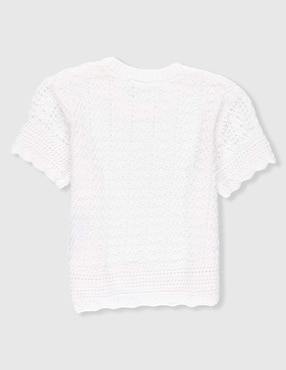 Playera Abercrombie & Fitch manga corta para niña