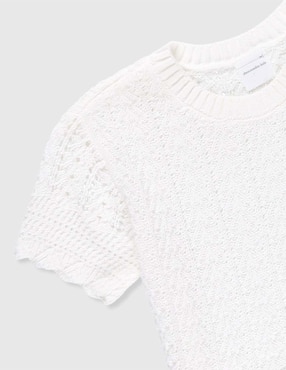 Playera Abercrombie & Fitch manga corta para niña