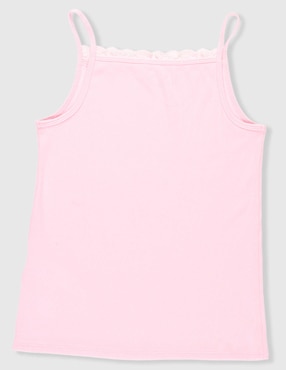 Playera Abercrombie & Fitch sin manga para niña