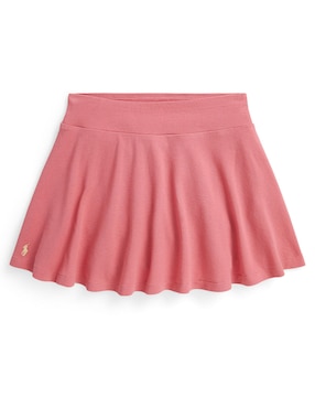 Falda Polo Ralph Lauren de algodón para niña