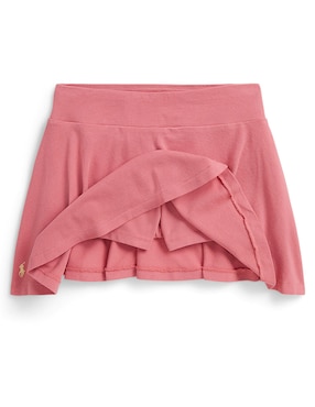 Falda Polo Ralph Lauren de algodón para niña
